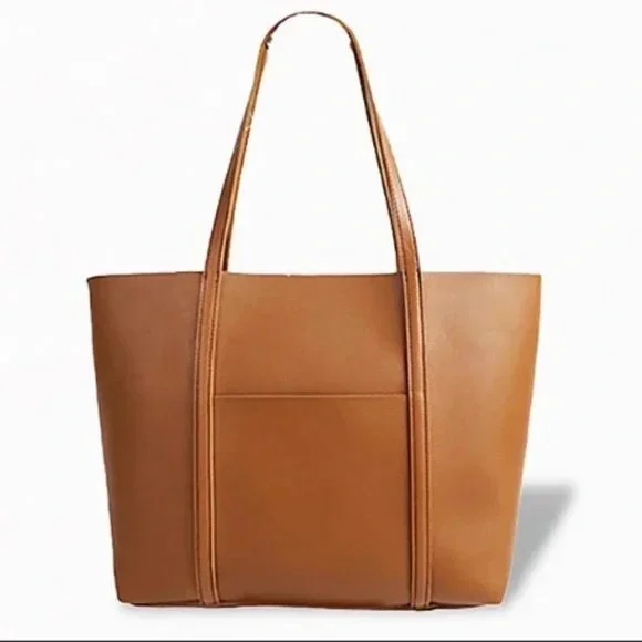 Henny + Lev 2 in 1 Vegan Leather Everyday Tote - Picture 1 of 7